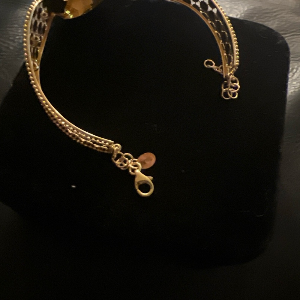 21k Elegant Gold bracelet bangle - Picture 3 of 4